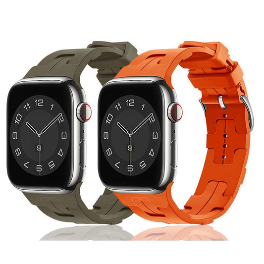 Apple Watch contemporary silicone strap