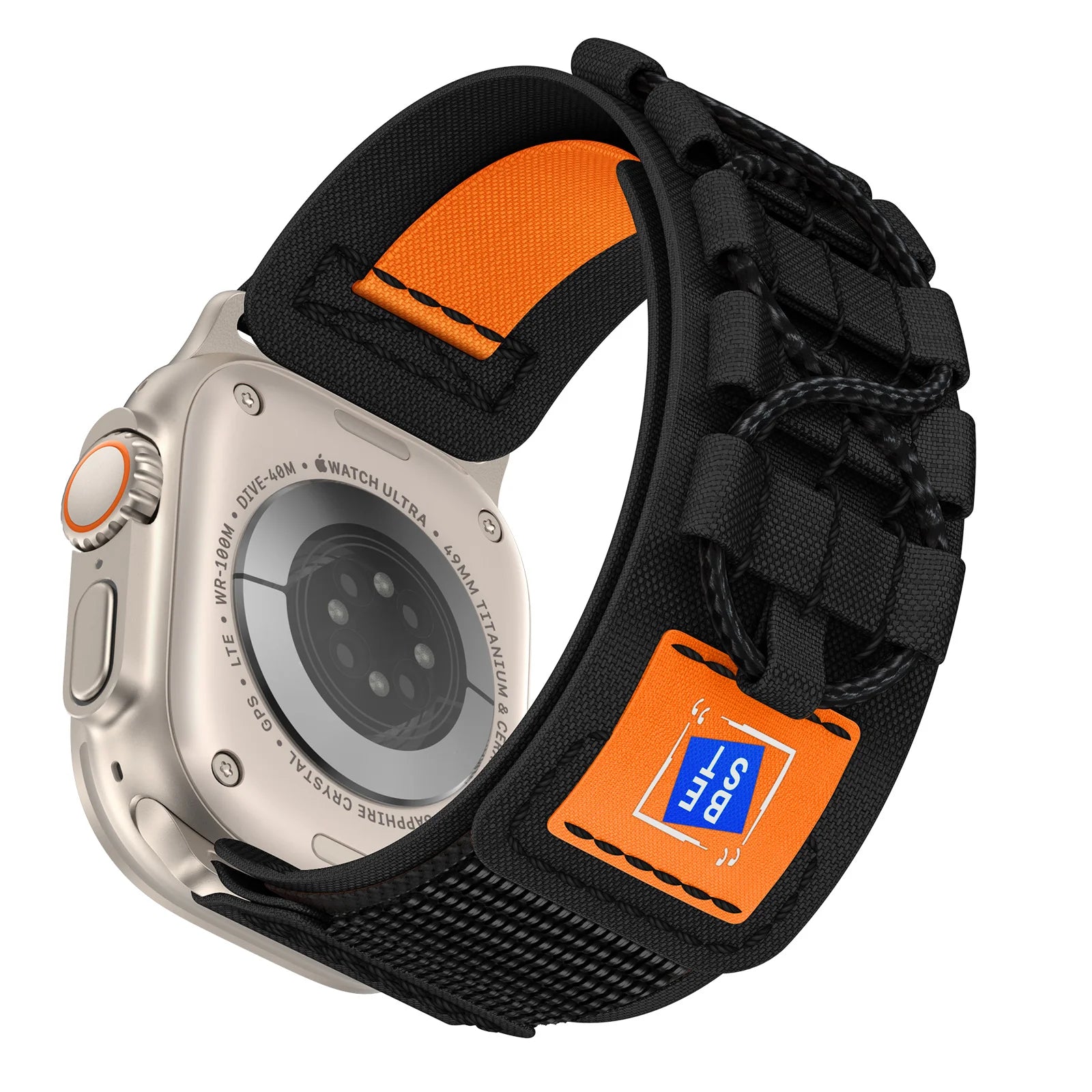 New Rugged Nylon Hiking Strap for Apple Watch