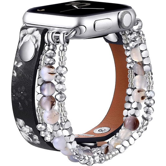 Beaded Bracelet For Apple Watch Band