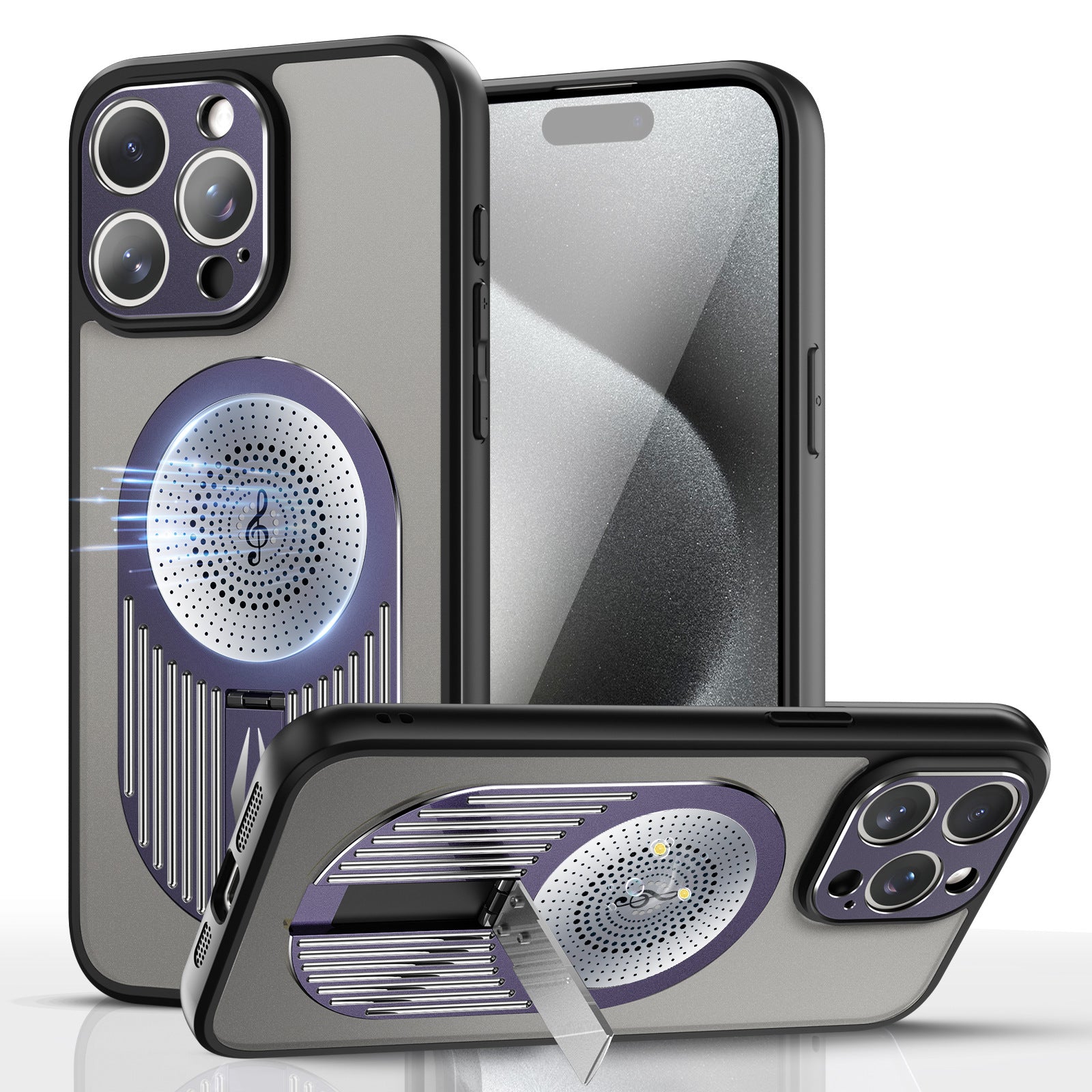 Graphene Heat Dissipation Bracket Magnetic Phone Case