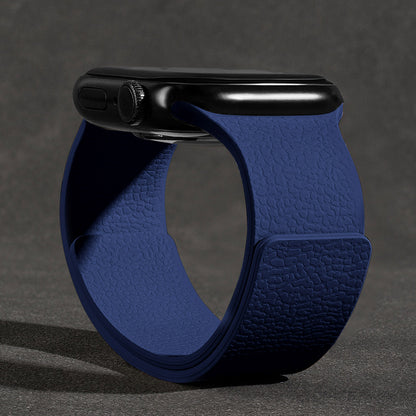 Magnetic Silicone Lychee Band For Apple Watch