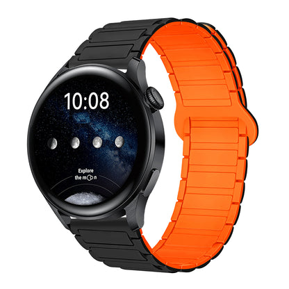 Magnetic Silicone Strap For 18mm/20mm/22mm Width Wach