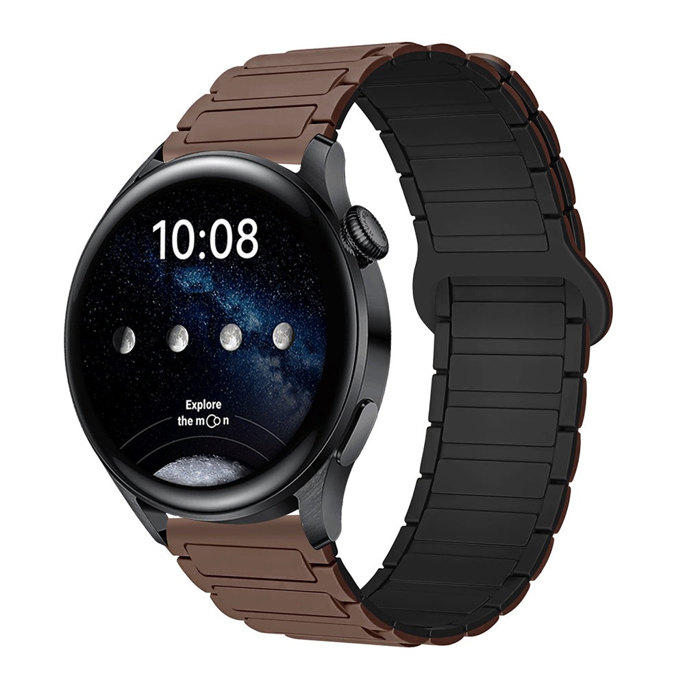 Magnetic Silicone Strap For 18mm/20mm/22mm Width Wach