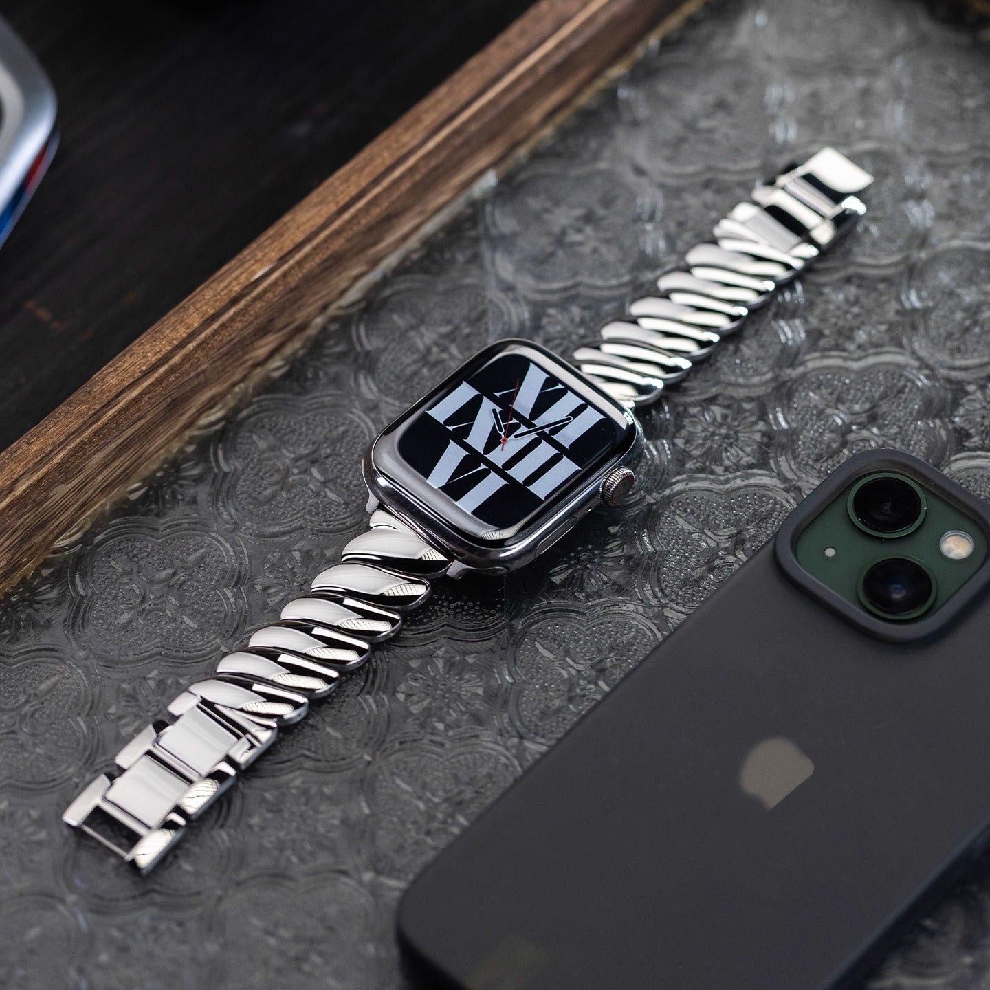 Helix Stainless Steel Band