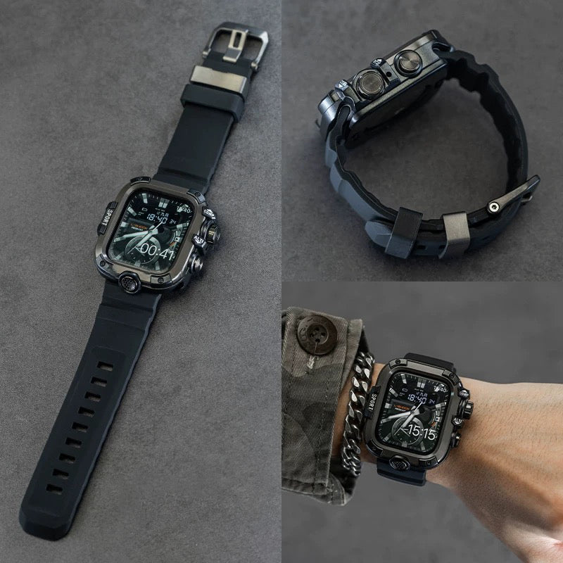 Metal Armor Case For Apple Watch