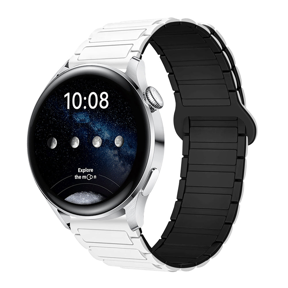 Magnetic Silicone Strap For 18mm/20mm/22mm Width Wach