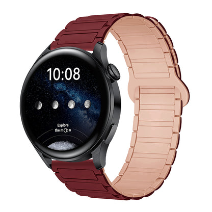 Magnetic Silicone Strap For 18mm/20mm/22mm Width Wach