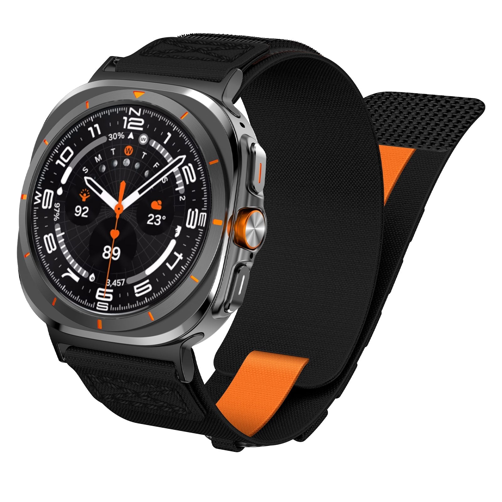 Braided Orbital Nylon Band For Samsung Watch Ultra