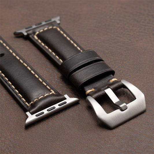 Leather Apple Watch Band-Nappa