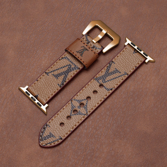 Leather Strap for Apple Watch-HAND STITCHING