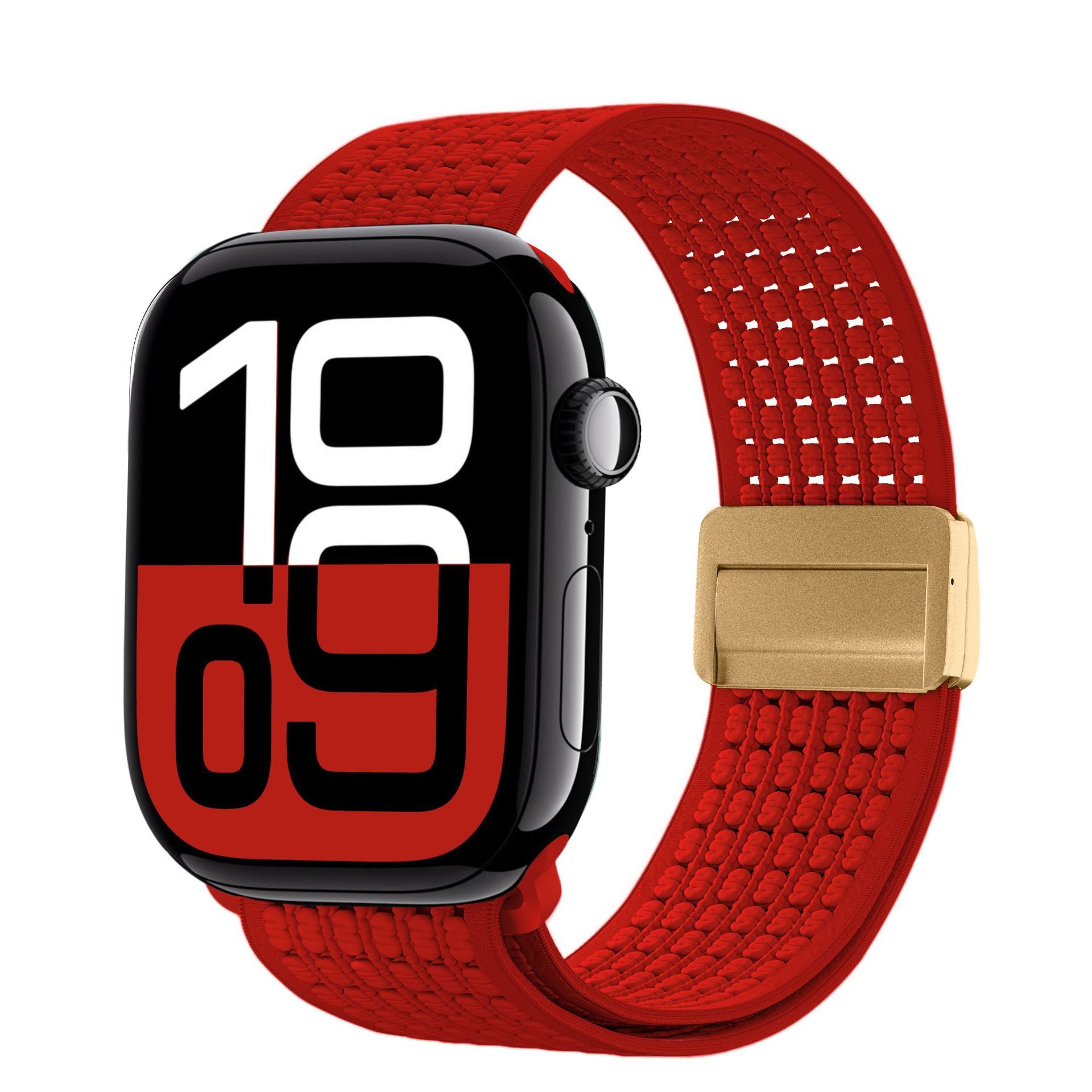 Knitted Nylon Magnetic Band For Apple Watch