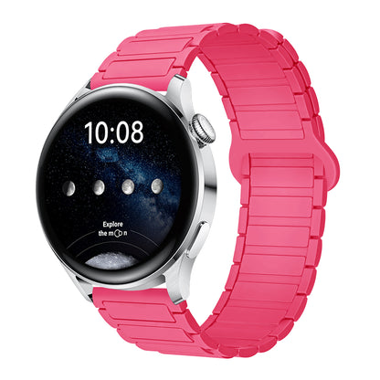 Magnetic Silicone Strap For 18mm/20mm/22mm Width Wach