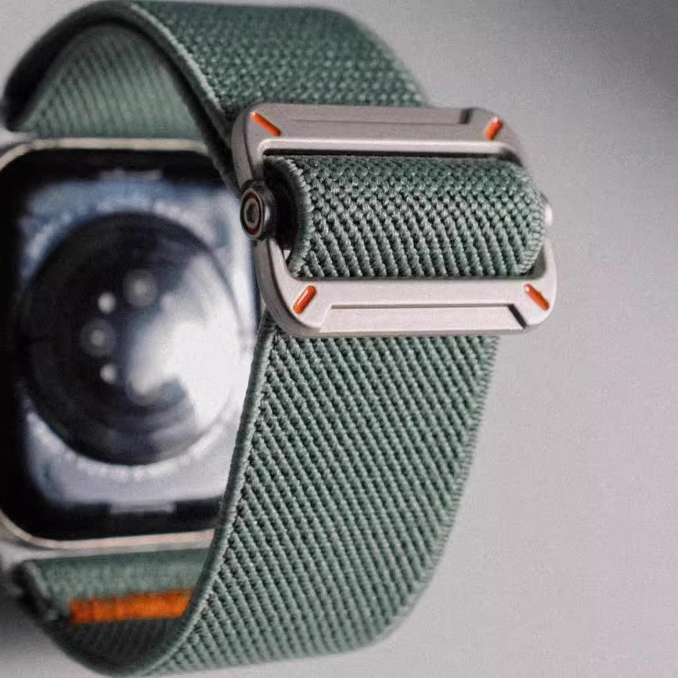 Slide Mech Stretch Nylon Strap for Apple Watch