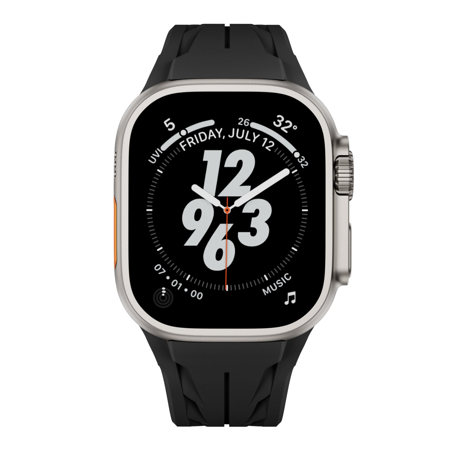 Streamlined Track FKM Band For Apple Watch