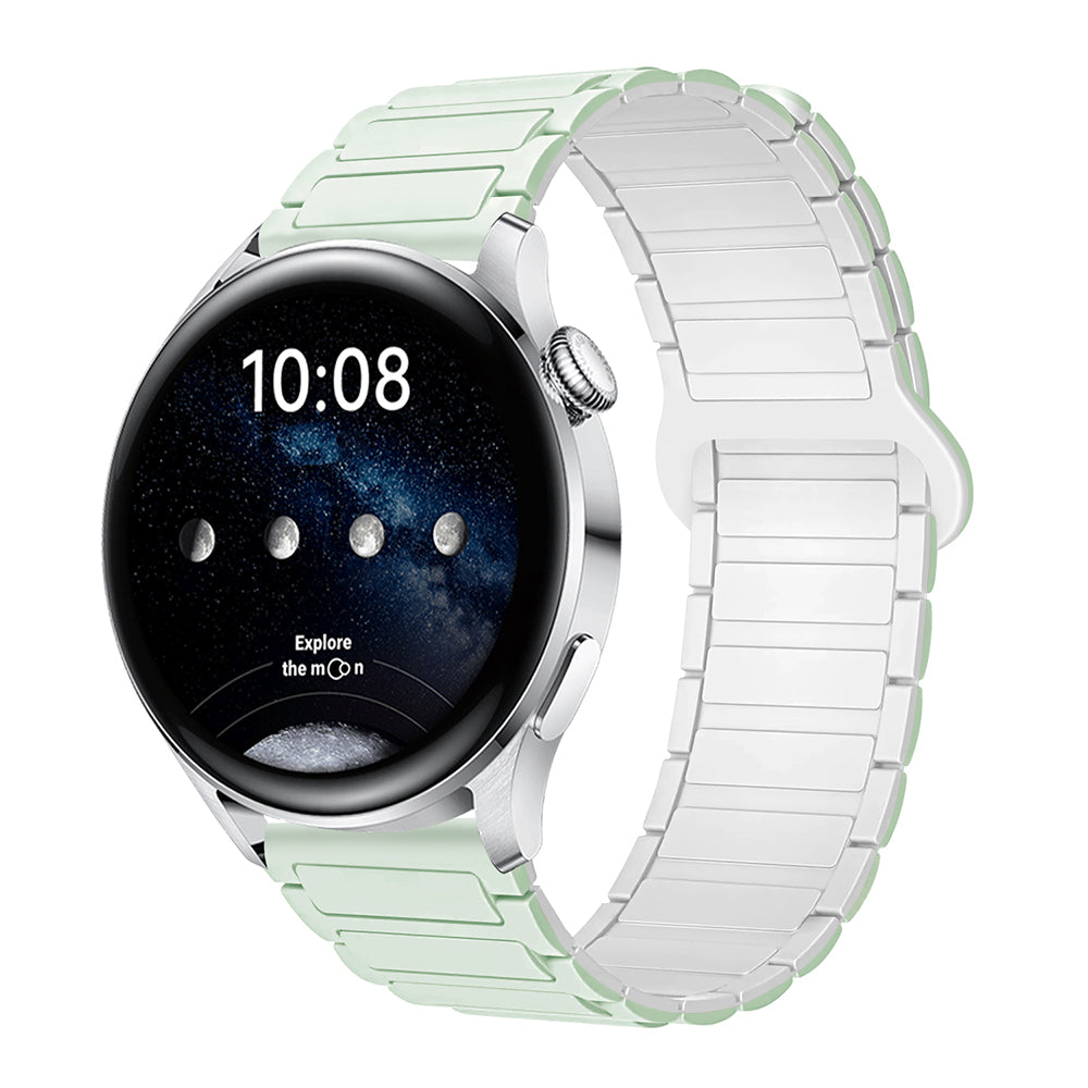 Magnetic Silicone Strap For 18mm/20mm/22mm Width Wach