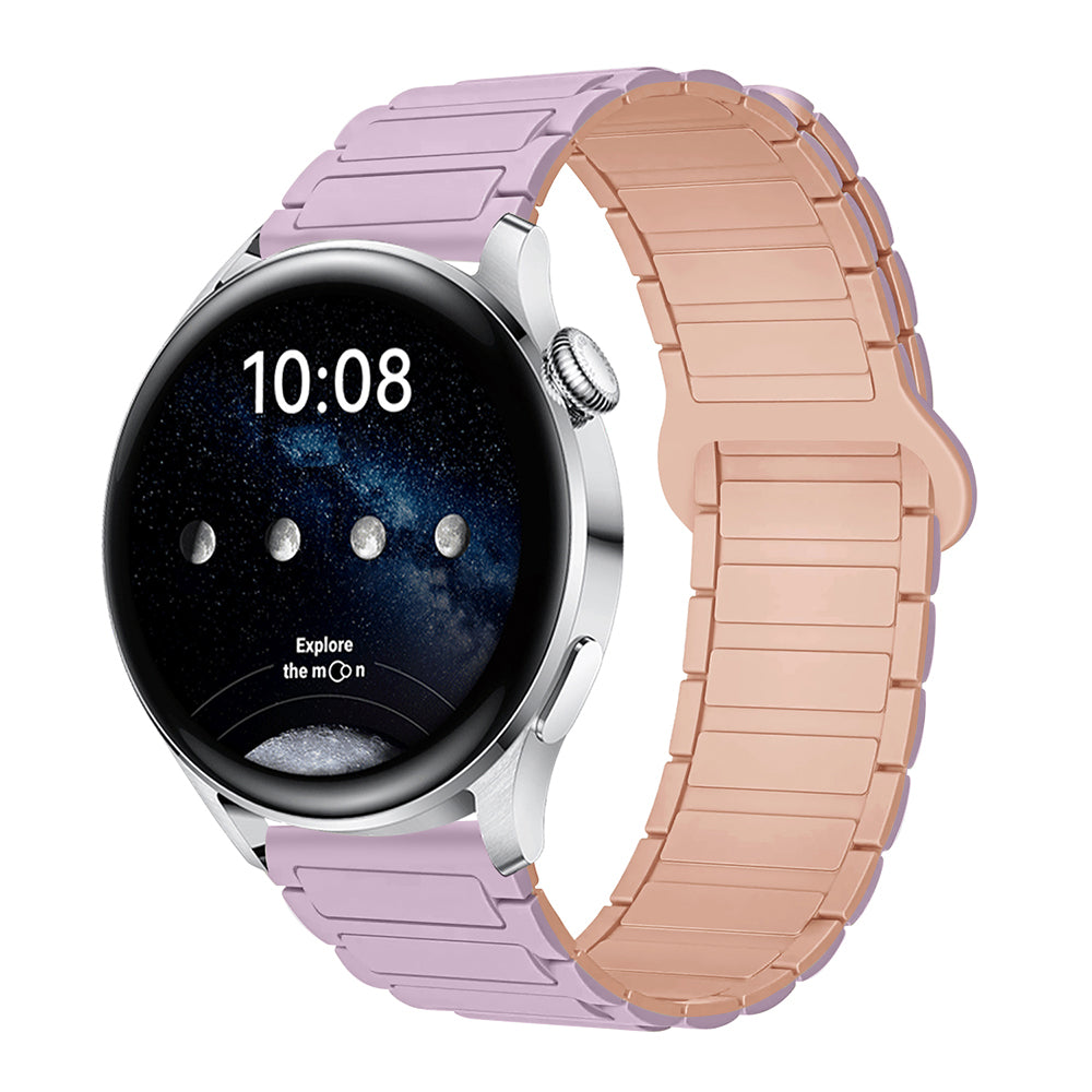 Magnetic Silicone Strap For 18mm/20mm/22mm Width Wach