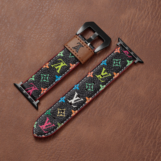 Leather Strap for Apple Watch-HAND STITCHING