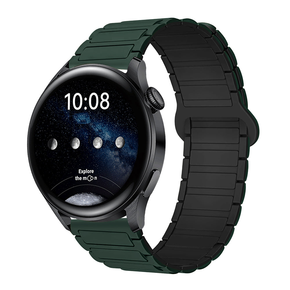 Magnetic Silicone Strap For 18mm/20mm/22mm Width Wach