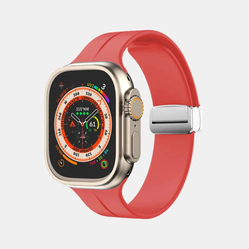 Simple Silicone Magnetic Folding Band