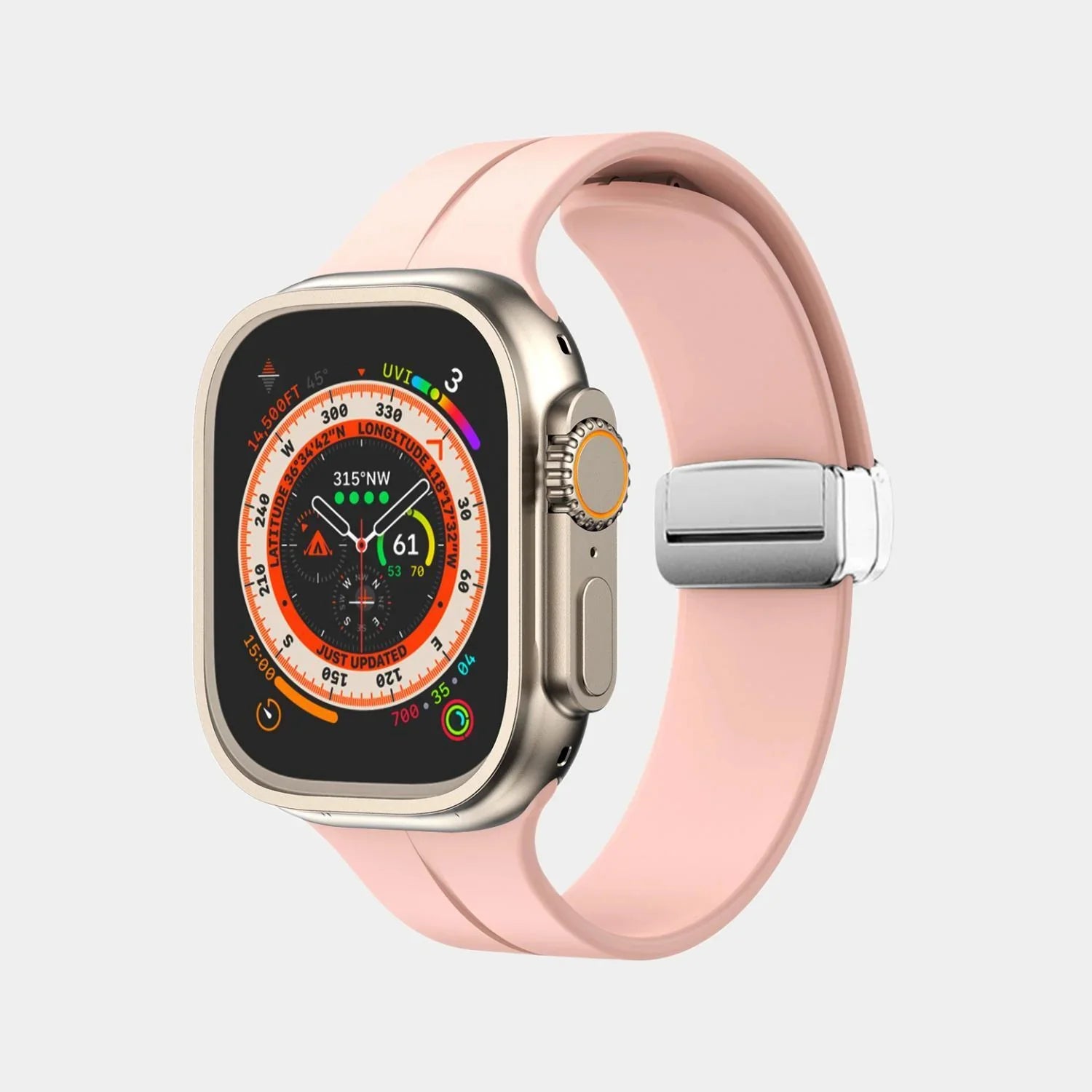 Simple Silicone Magnetic Folding Band