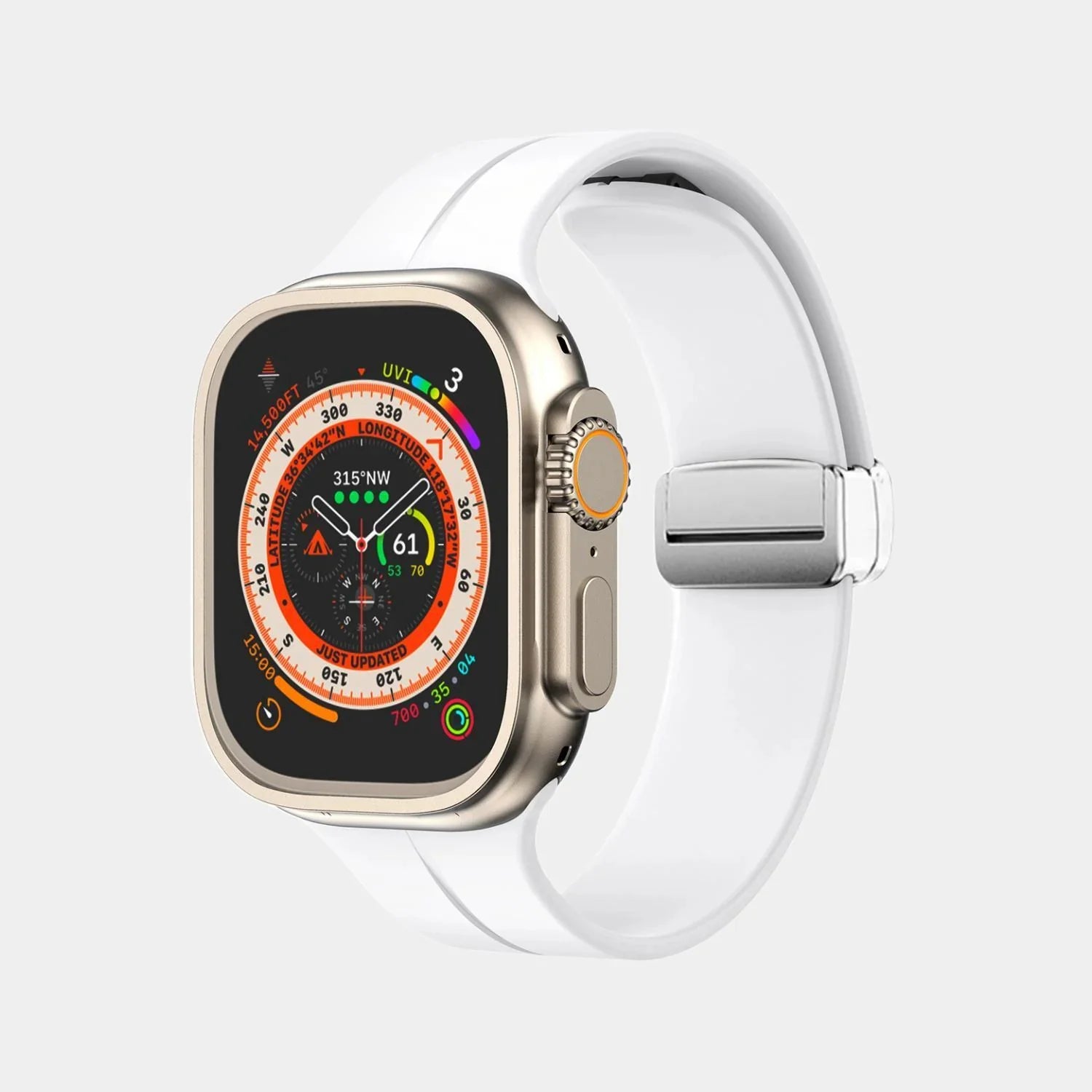 Simple Silicone Magnetic Folding Band
