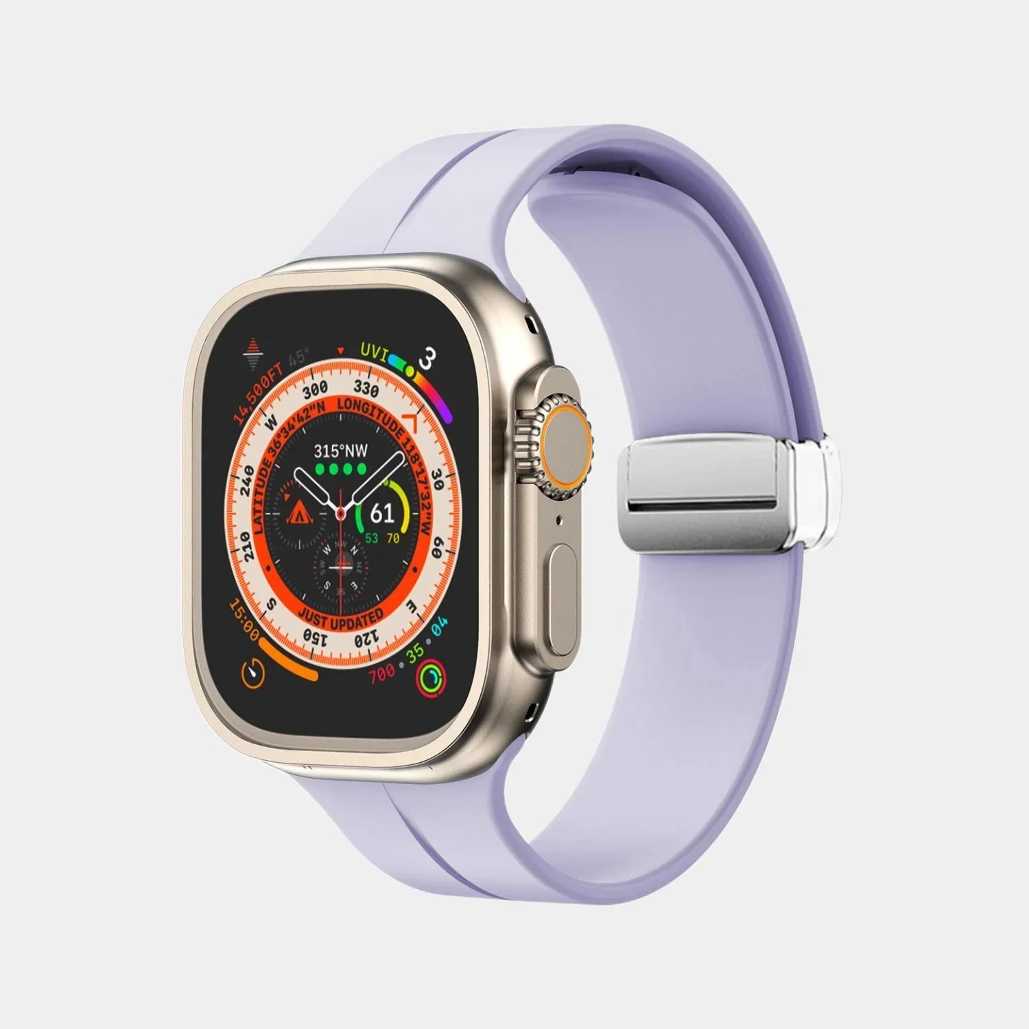 Simple Silicone Magnetic Folding Band