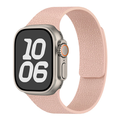 Magnetic Silicone Lychee Band For Apple Watch