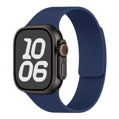 Magnetic Silicone Lychee Band For Apple Watch