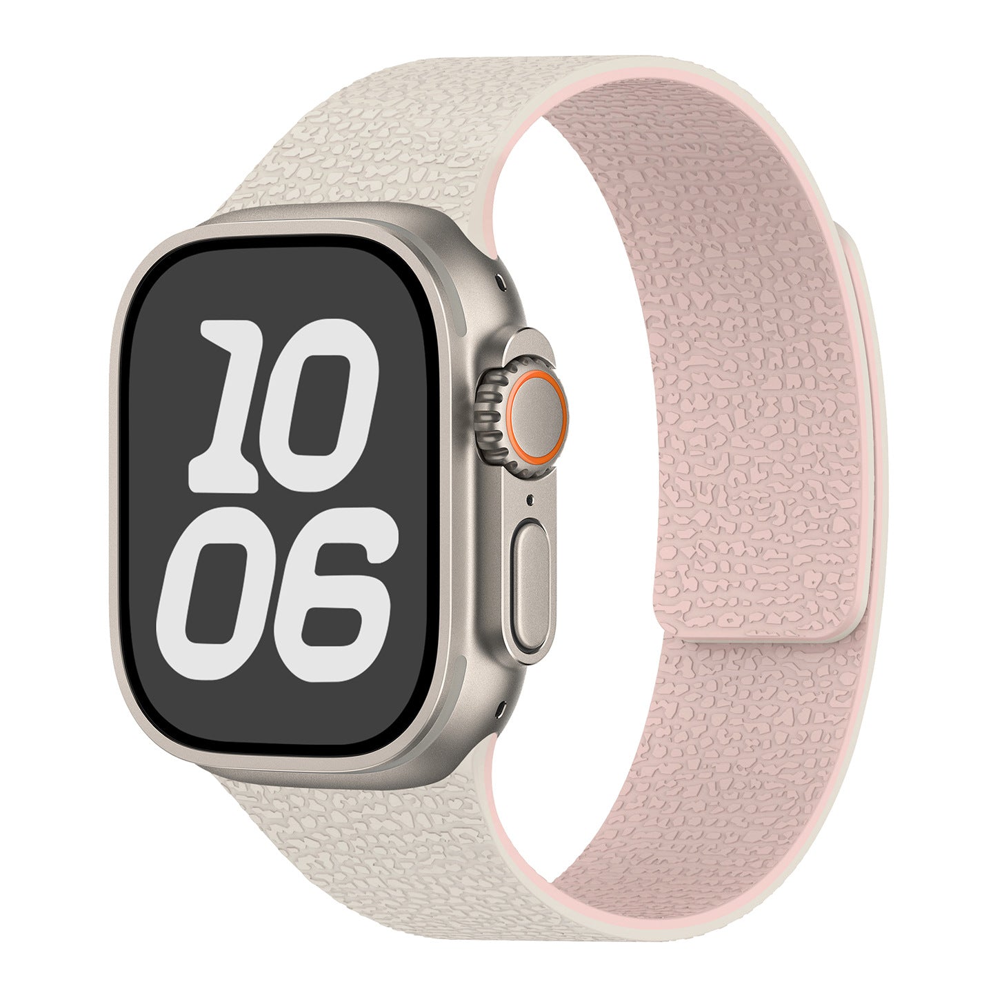 Magnetic Silicone Lychee Band For Apple Watch