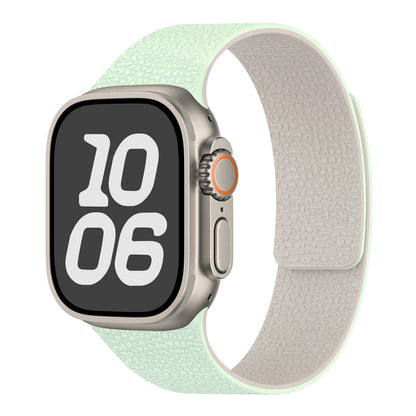 Magnetic Silicone Lychee Band For Apple Watch
