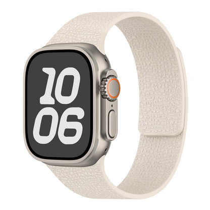 Magnetic Silicone Lychee Band For Apple Watch