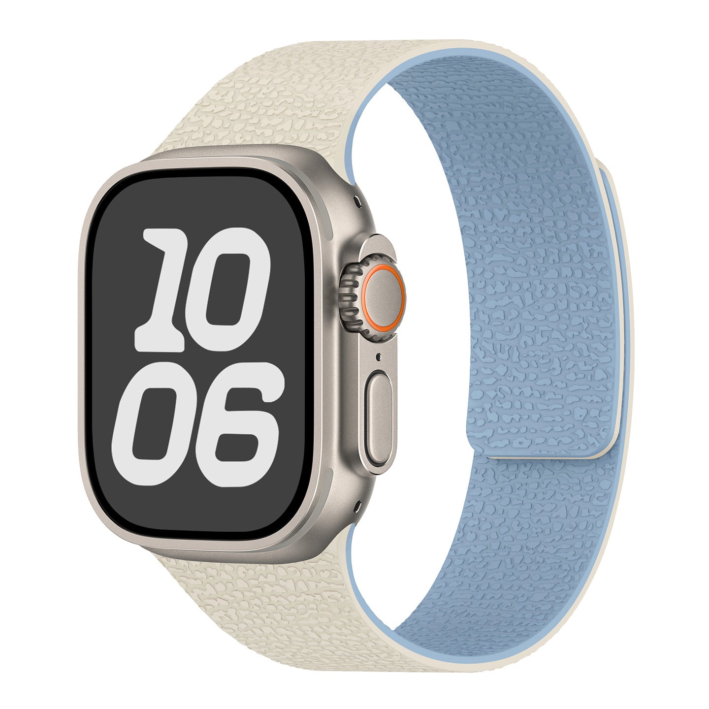 Magnetic Silicone Lychee Band For Apple Watch