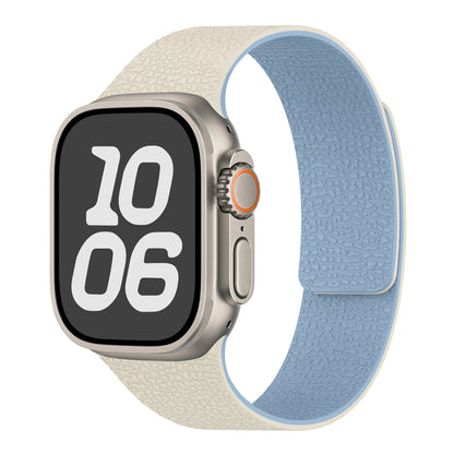 Magnetic Silicone Lychee Band For Apple Watch