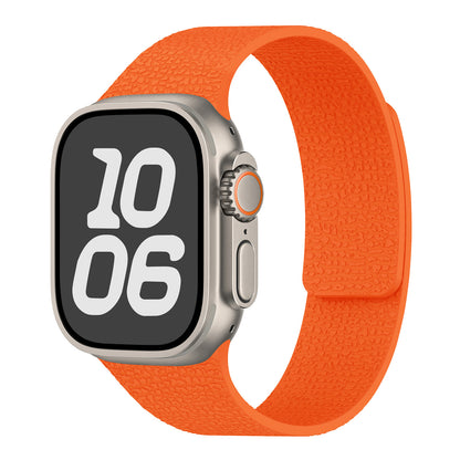 Magnetic Silicone Lychee Band For Apple Watch