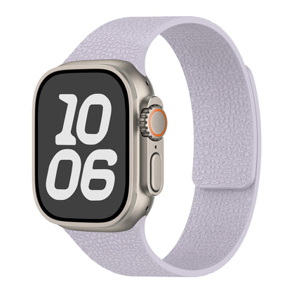 Magnetic Silicone Lychee Band For Apple Watch