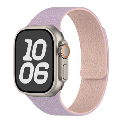 Magnetic Silicone Lychee Band For Apple Watch