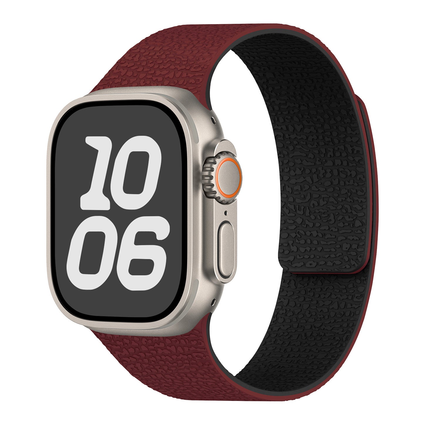 Magnetic Silicone Lychee Band For Apple Watch