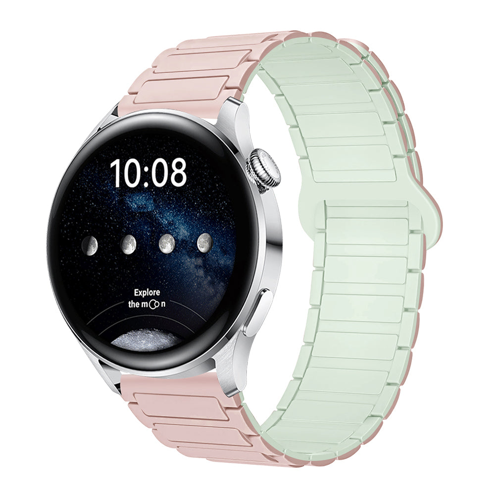 Magnetic Silicone Strap For 18mm/20mm/22mm Width Wach