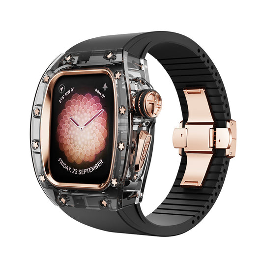 Crystaluxe Series - Obsidian Apple Watch Case