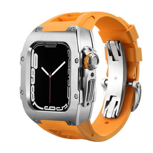 TITAN Series - Silver Titan Apple Watch Case