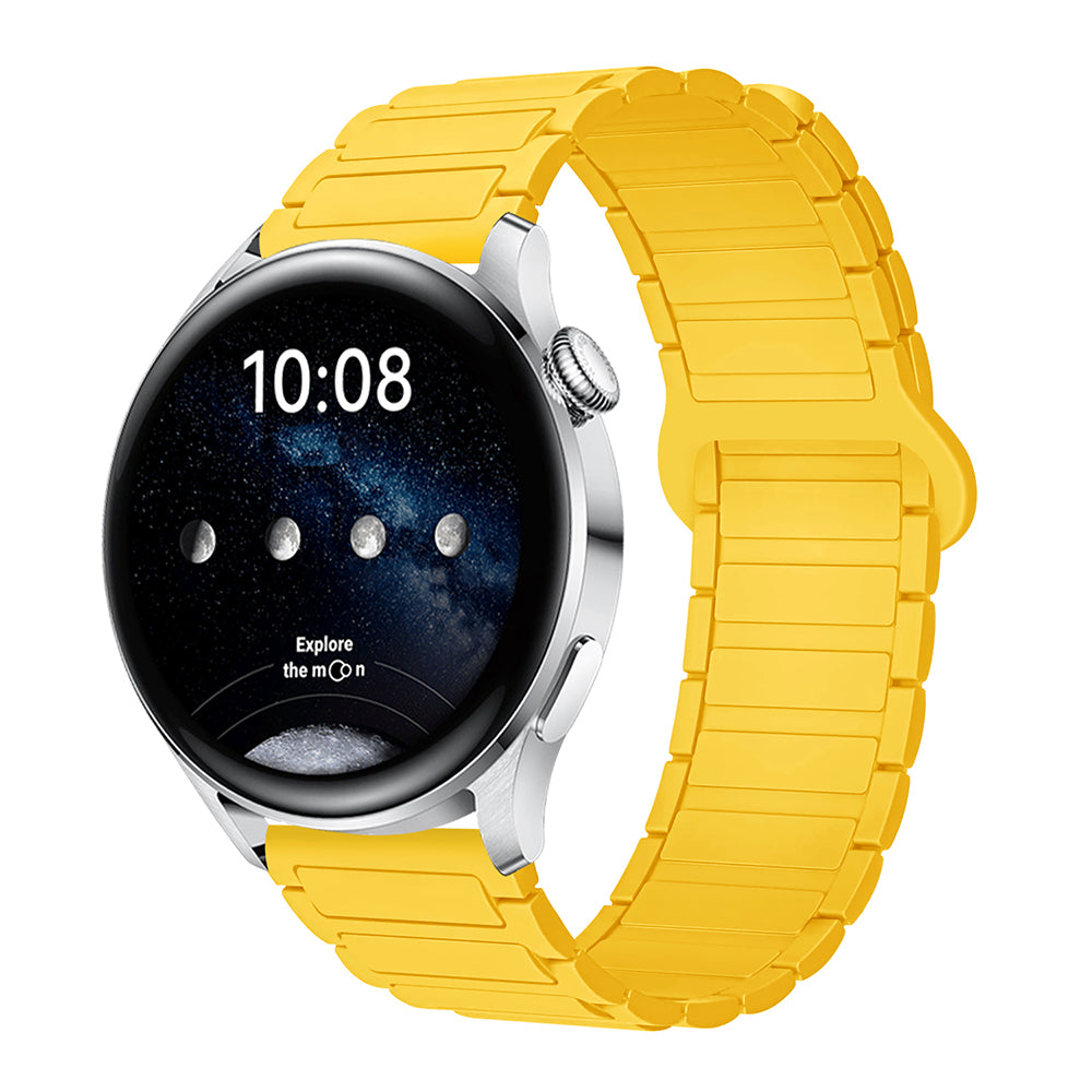 Magnetic Silicone Strap For 18mm/20mm/22mm Width Wach