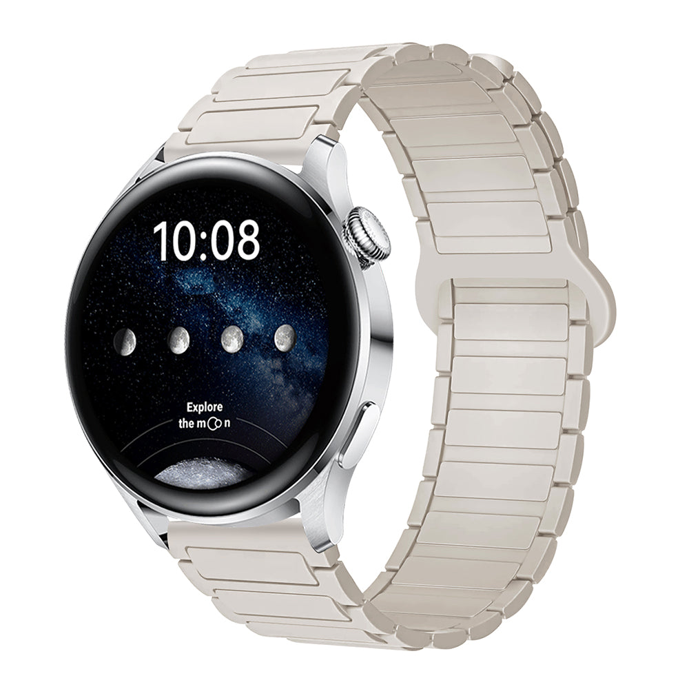 Magnetic Silicone Strap For 18mm/20mm/22mm Width Wach