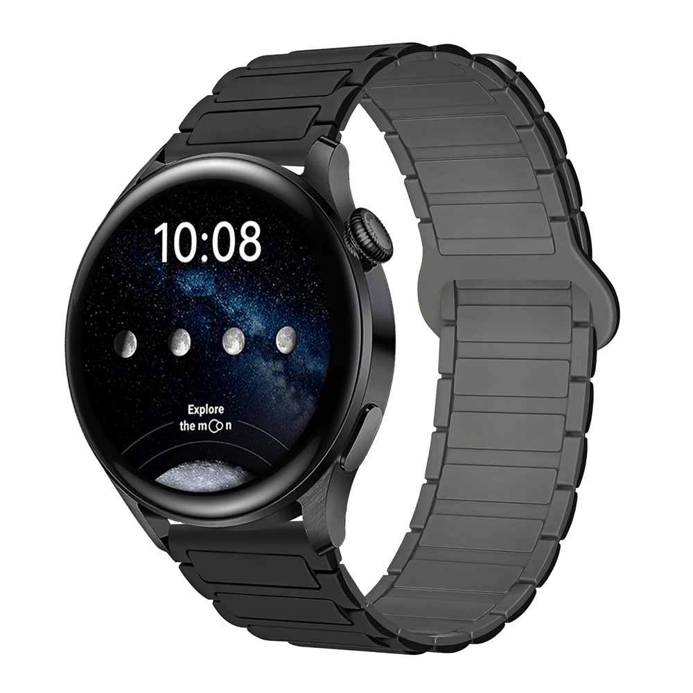 Magnetic Silicone Strap For 18mm/20mm/22mm Width Wach