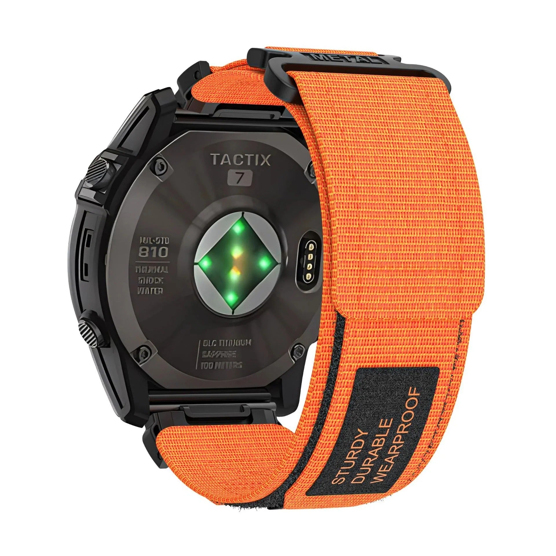 Nylon Canvas Loop Velcro Band For Garmin
