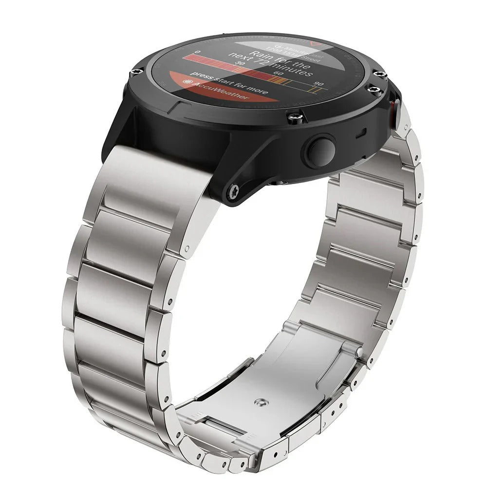 Business Style Titanium Band For Garmin