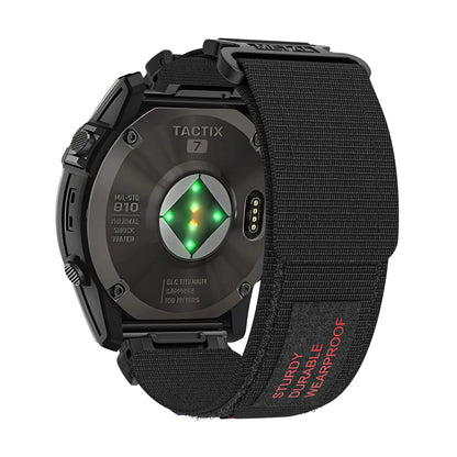 Nylon Canvas Loop Velcro Band For Garmin