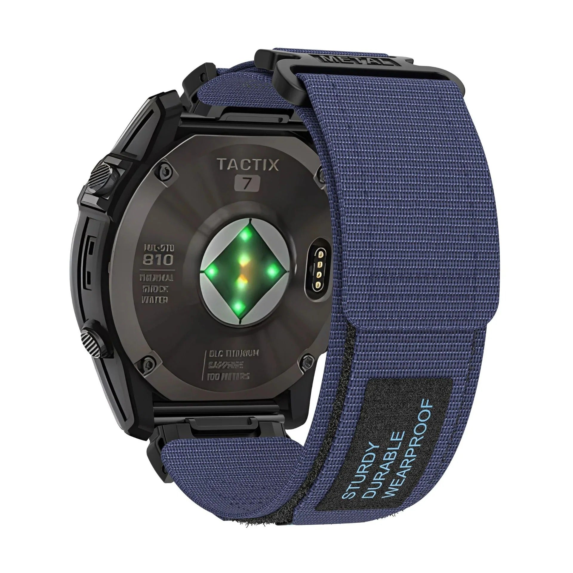 Nylon Canvas Loop Velcro Band For Garmin